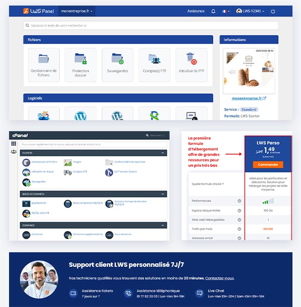 Affiliate screenshots